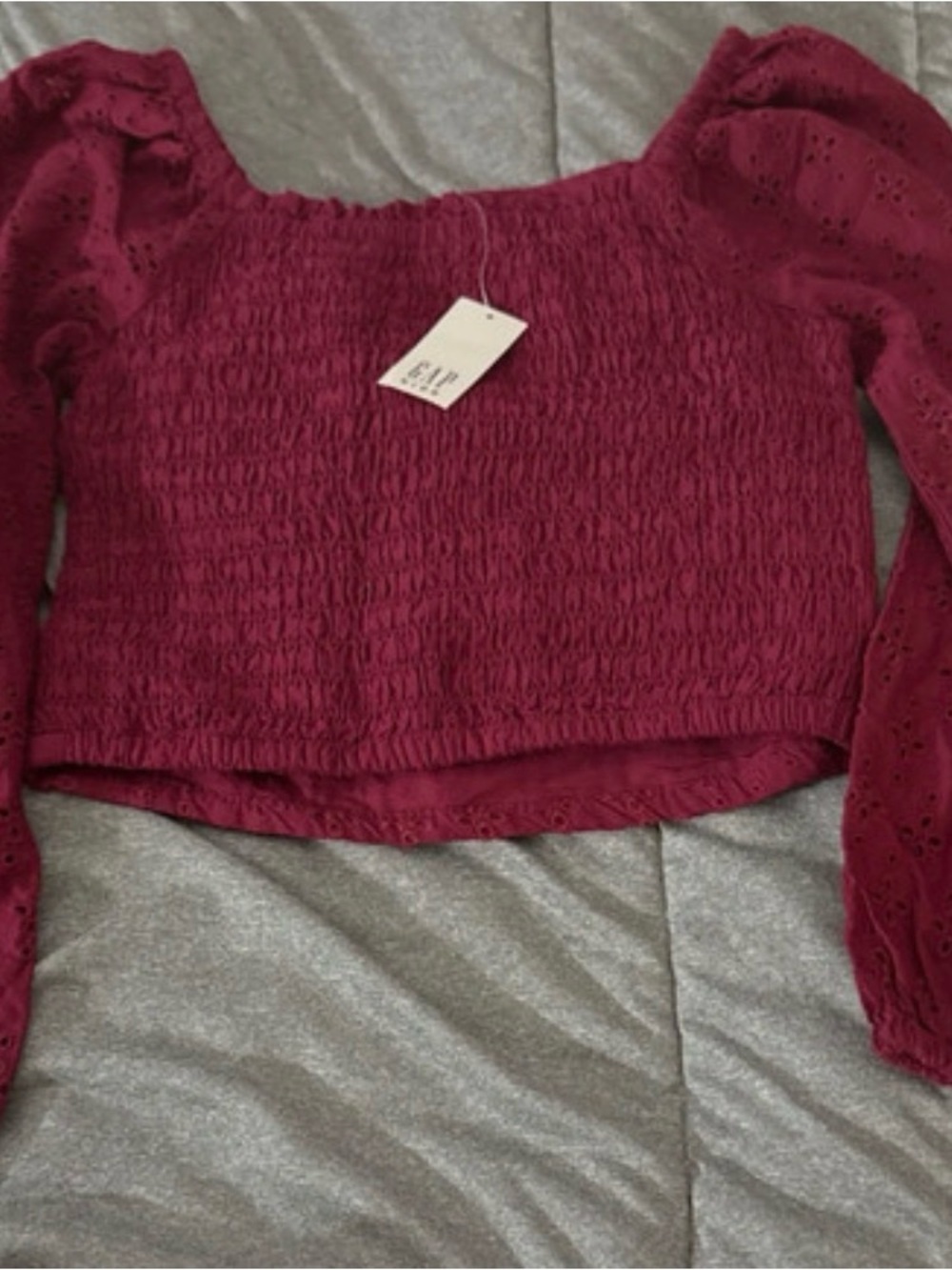 Long Sleeve Top - Raspberry
